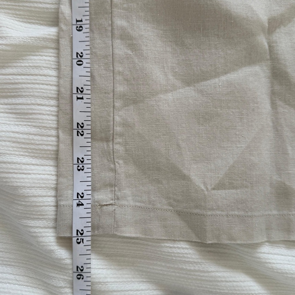 Anthropologie The Somerset  Pull On Linen Pants Size L - Picture 15 of 16